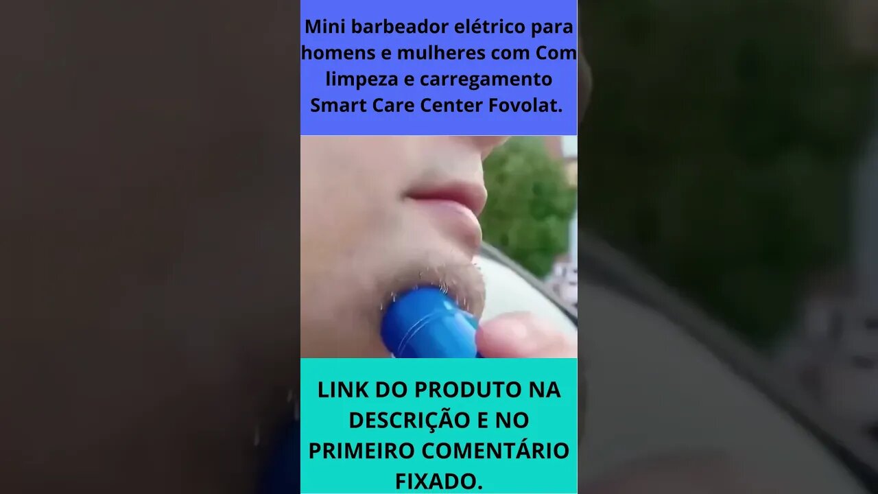 Mini barbeador Pró elétrico para homens e mulheres.#Shorts