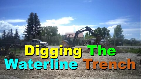 No. 660 – John Deere Digging The New Water Line Trench