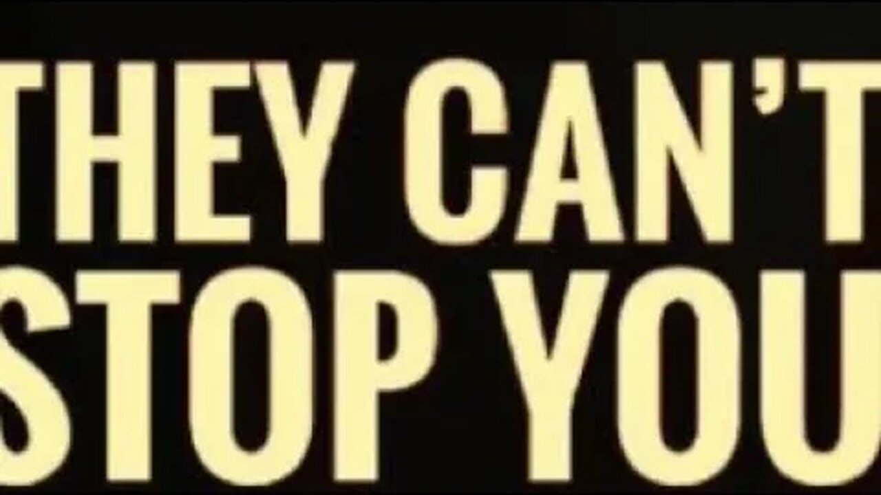 They can’t Stop you !