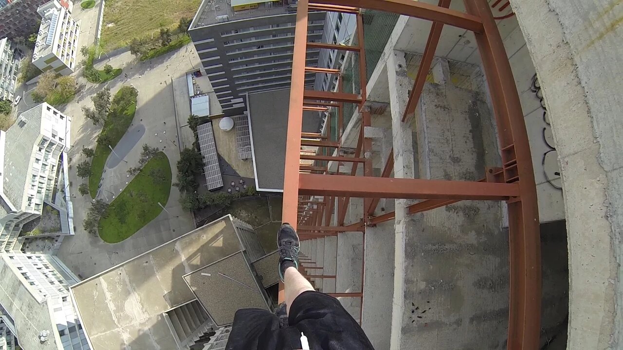 EXPLORING 100M ABANDONED TOWER IN BARCELONA