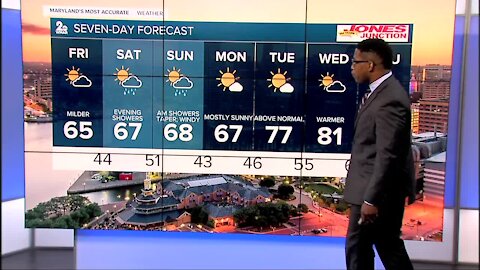 WMAR-2 News Weather at 11