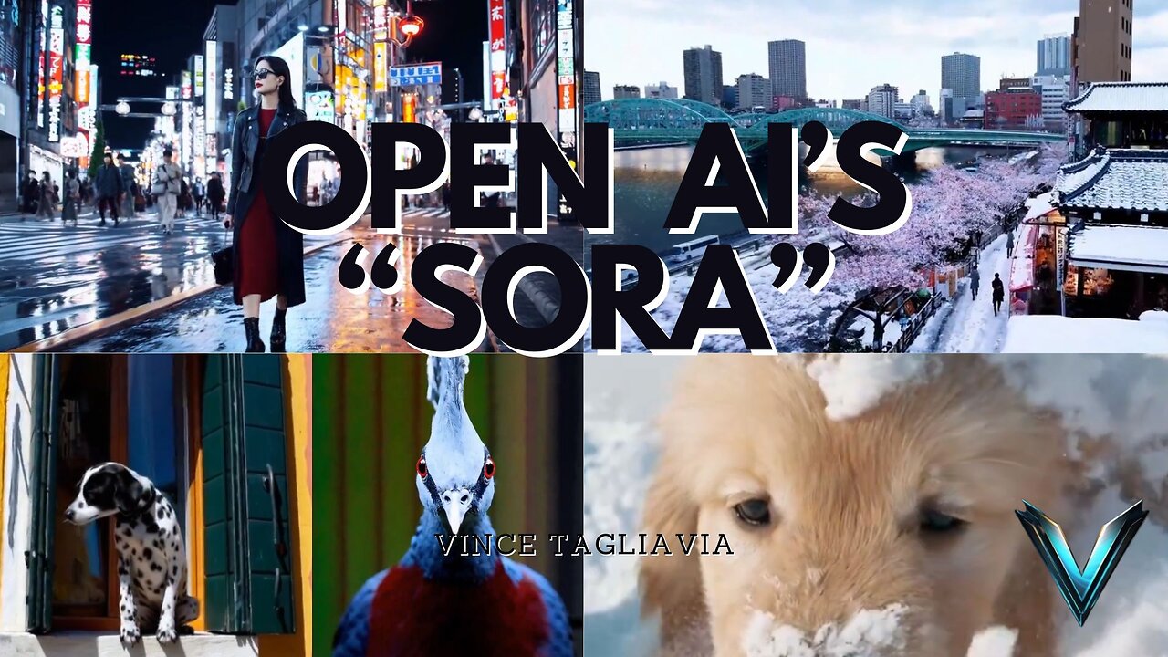 Sora Unleashed: OpenAI's Latest & Brightpen AI Video Technology w/ Vince Tagliavia