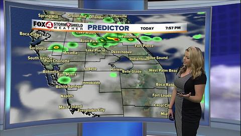 Rain Chances Decreasing