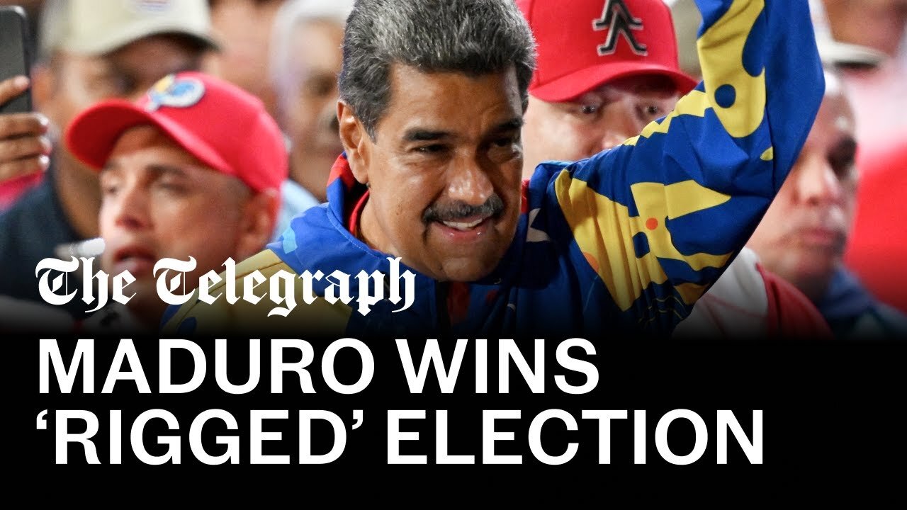 Venezuela’s Nicolás Maduro narrowly wins 'rigged' election| CN ✅