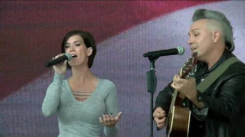 Bucks hold tryouts for National Anthem singers at Fiserv Forum