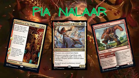 Pia Nalaar in Pioneer | Must Watch?? | Magic: The Gathering (MTG) | March of the Machine