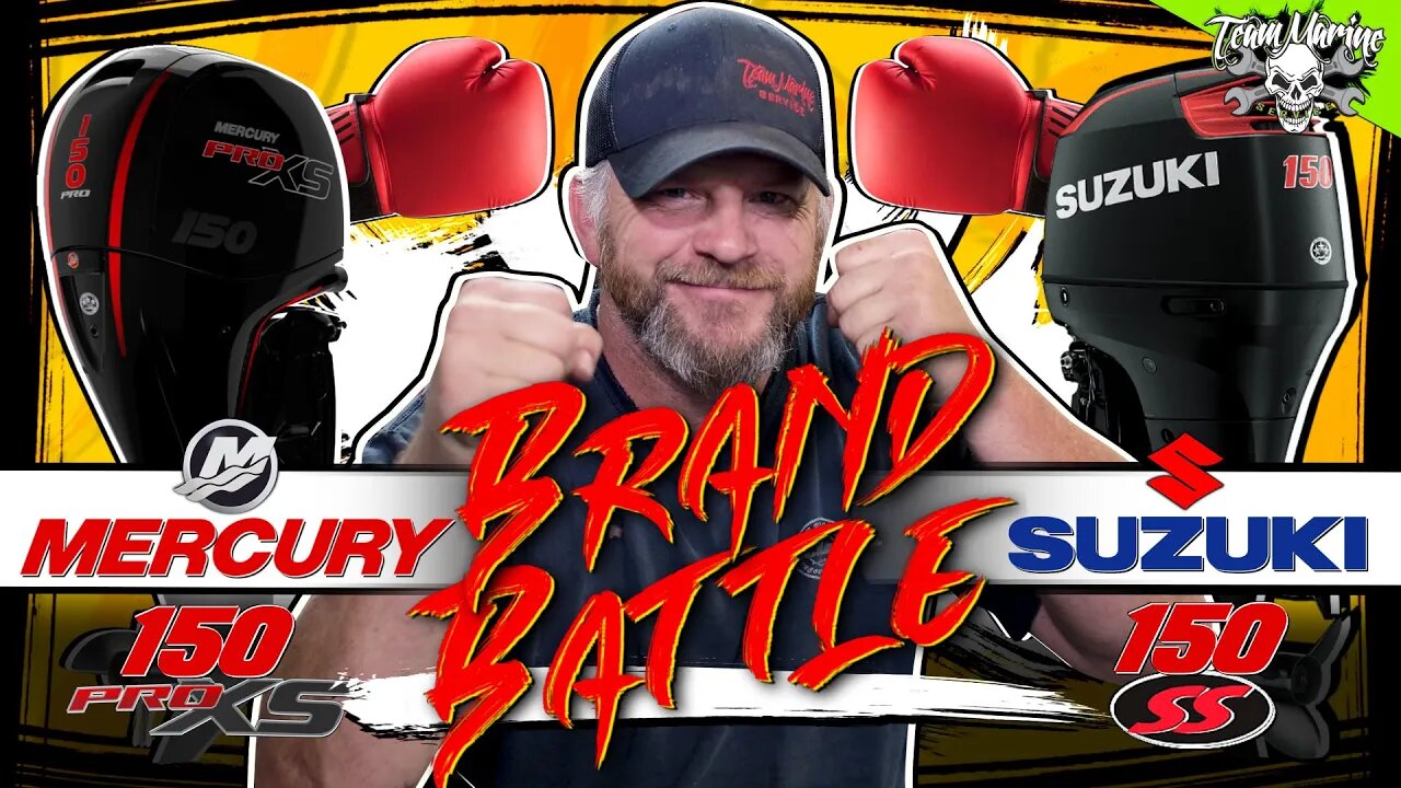 BRAND BATTLE! SUZUKI 150 SS vs. MERCURY 150 PRO XS (2022)
