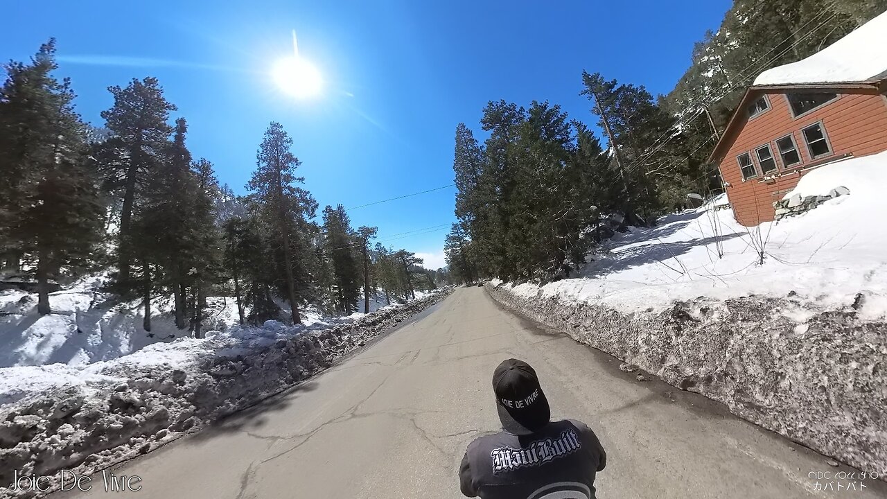 🛴💨💯🤙Electric Scooter Tour: Mt Baldy California...Merry Christmas Snow Ride🎅🎁🎄& Thank You ❤️