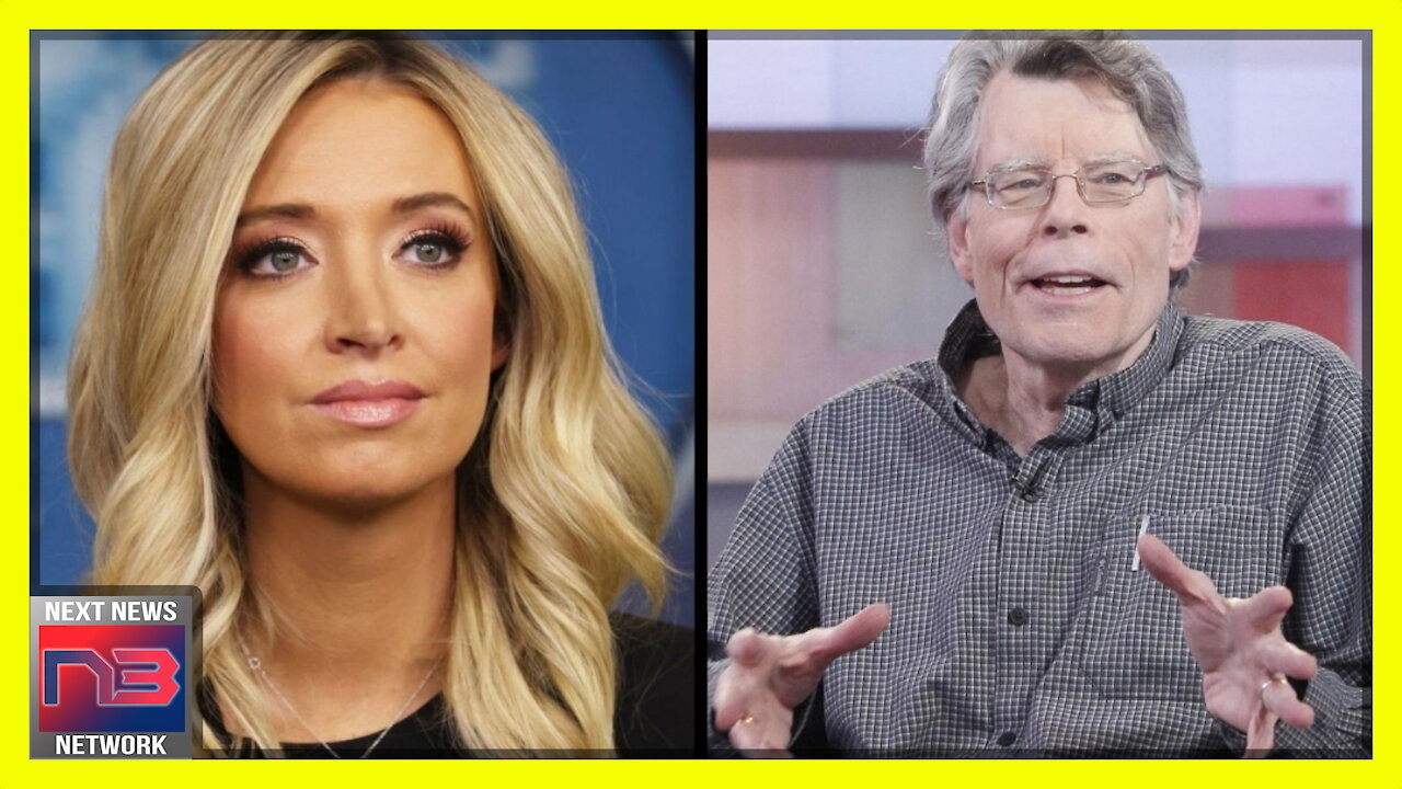 Pathetic. Stephen King Reacting to Kayleigh McEnany’s Send-off Tweet