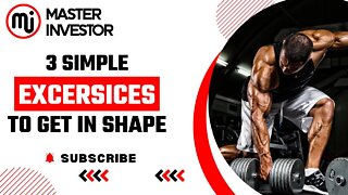 3 simple exercise to get in shape (Health & Fitness) MASTER INVESTOR #shorts #live #shorts #free