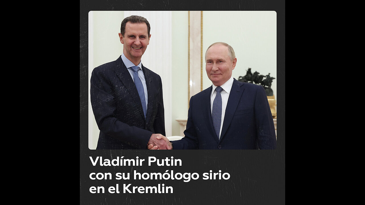 Putin se reúne con el presidente de Siria