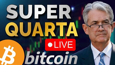 BITCOIN E MERCADOS: POWELL E VOLATILIDADE!