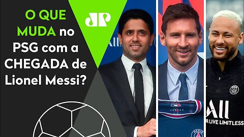 "Dá pra dizer que, HOJE, o MESSI no PSG é..." OLHA essa BAITA ANÁLISE!