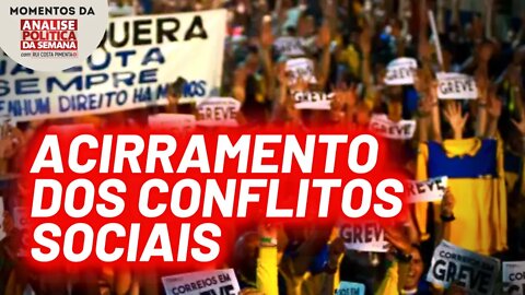 Mobilização dos trabalhadores se intensifica | Momentos da Análise Política da Semana