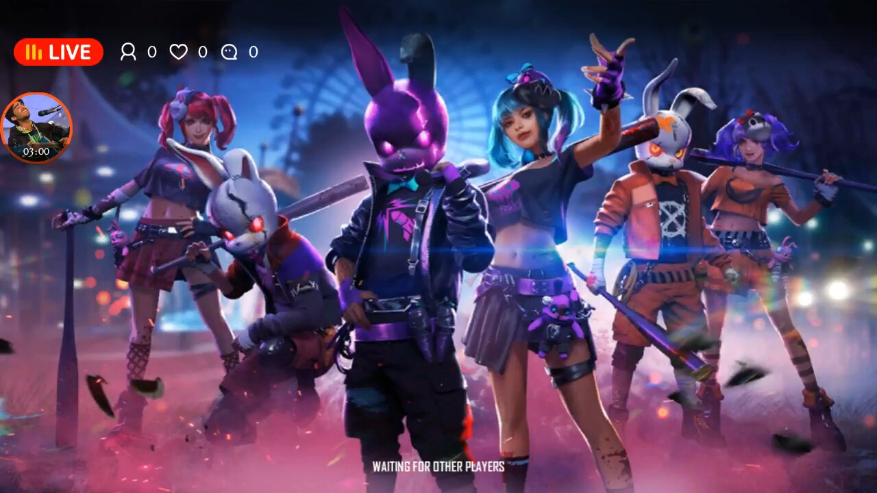 Garena Free fire Clash Squad Rank Match Live