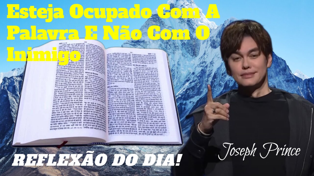 Esteja Ocupado Com A Palavra E Não Com O Inimigo | Joseph Prince