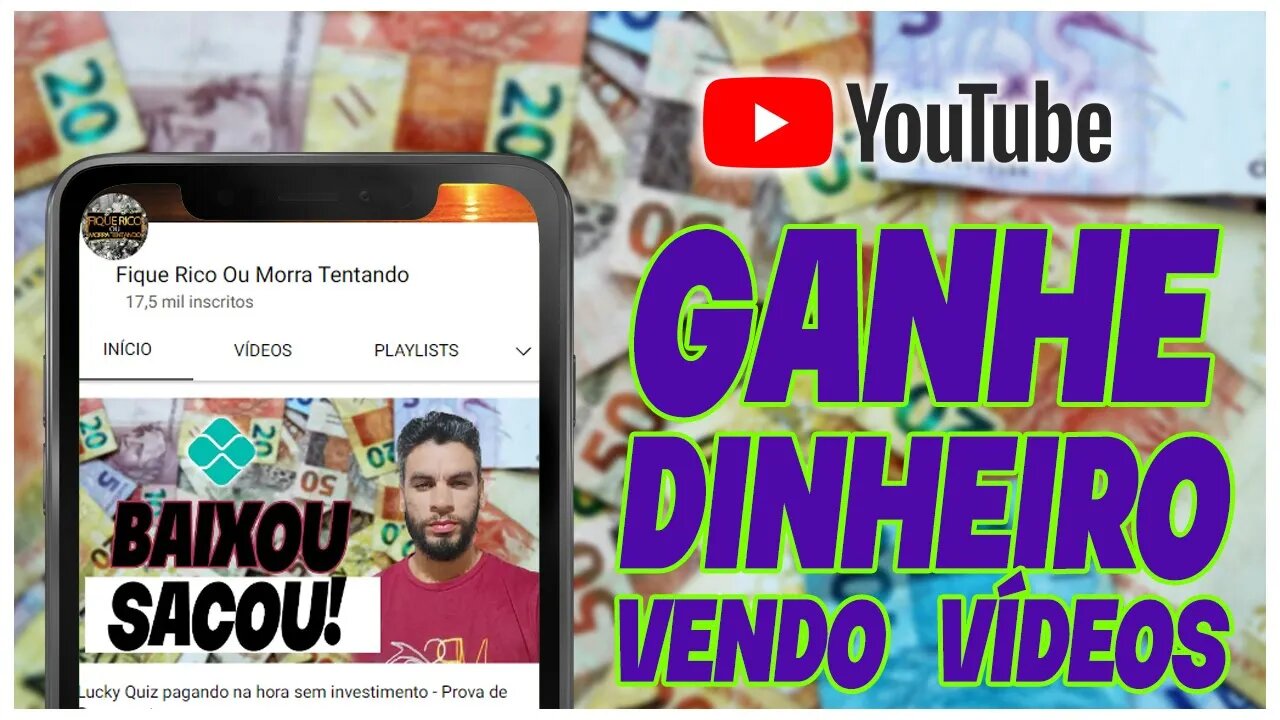 MoTube | Ganhe dinheiro na HORA assistindo vídeos