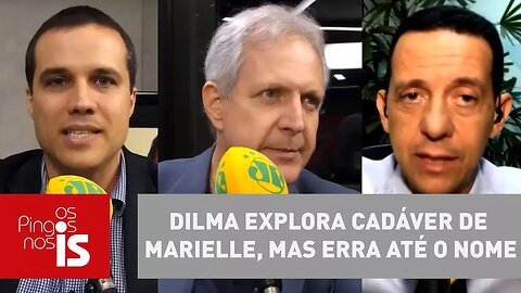 Debate: Dilma explora cadáver de Marielle, mas erra até o nome