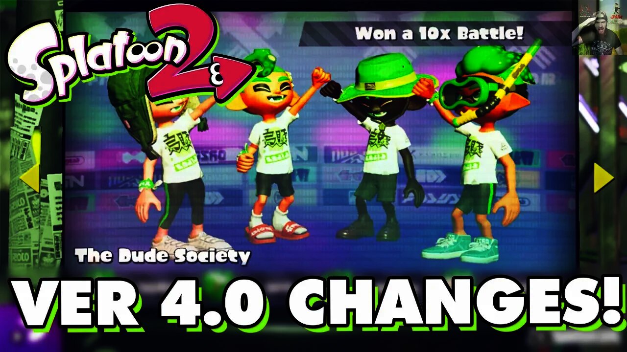 Splatoon 2 - Update 4.0 BIG Changes To Splatfests (New Modes & Ranking System)!