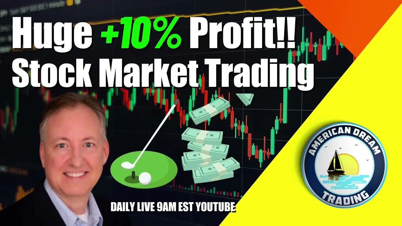 Huge 10% Profit Lifetime Members Stock Market Trading Success