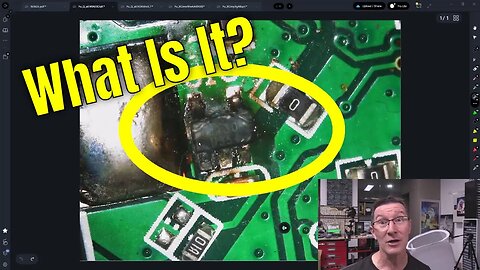 EEVblog1541 - What is this Blown SMD Component? Redux