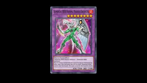 Yu Gi Oh! Elemental HERO Shining Phoenix Enforcer