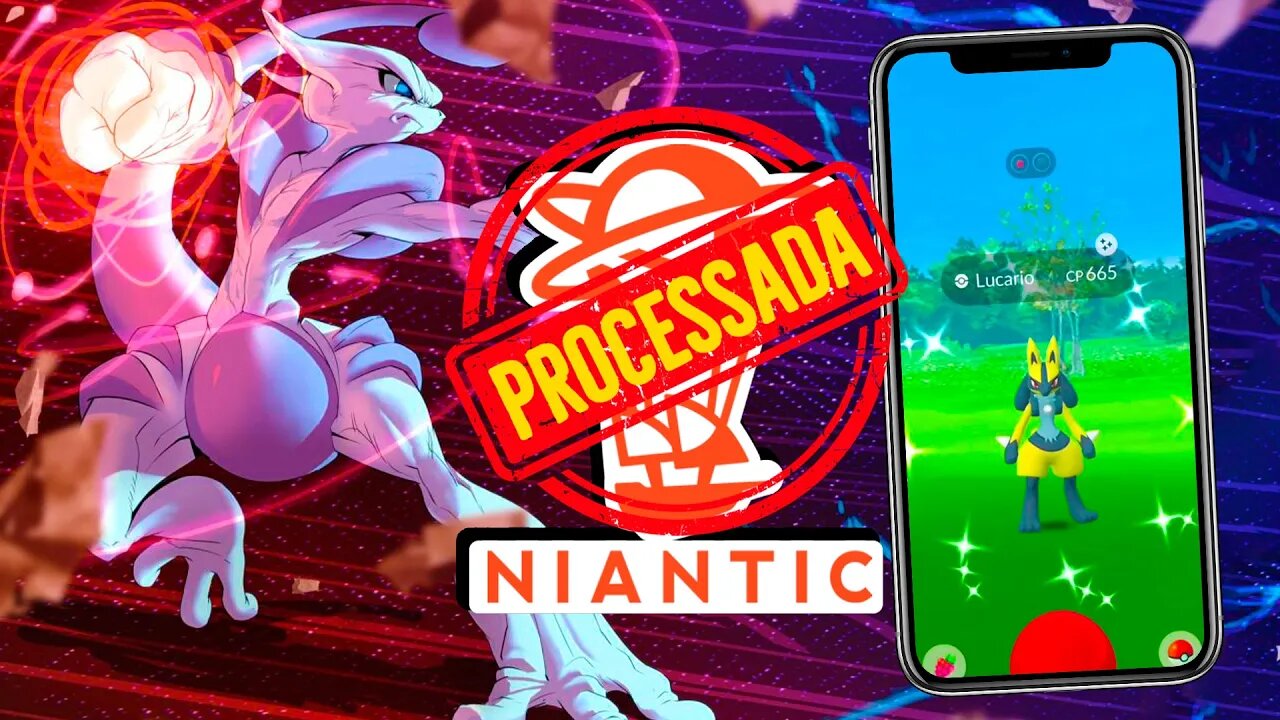 Mega Mewtwo X CHEGANDO no Pokémon UNITE! GARANTA o LUCARIO Shiny no Pokémon GO! NIANTIC PROCESSADA!