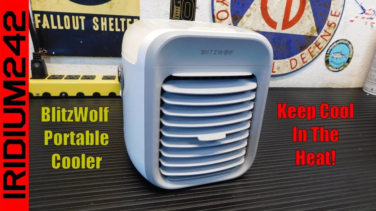 Keep Cool Anywhere! BlitzWolf Portable Multifunction Air Cooler