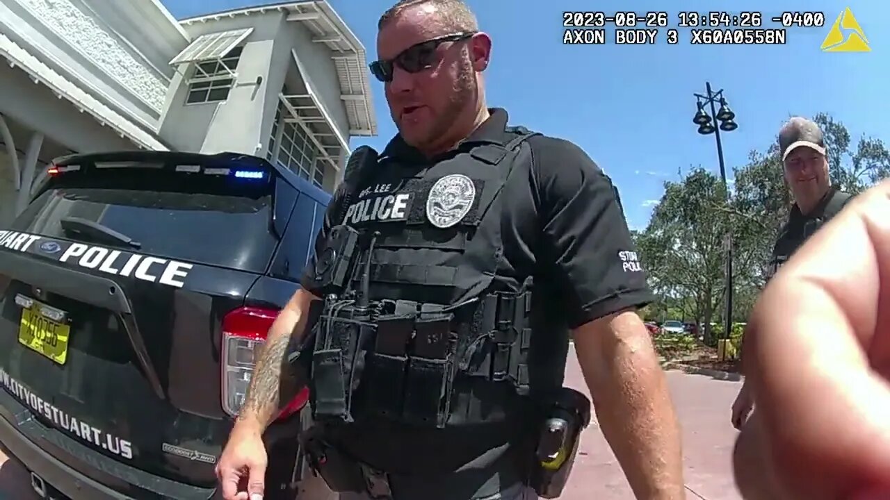 [EXCLUSIVE] Body Cam Footage of "Jimmy The Christian" Self Surrendering to Stuart, FL PD at Walmart