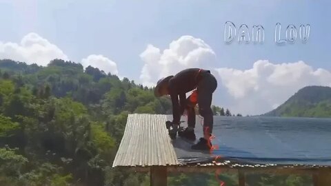 Young # Man # Builds # Unique # Bamboo # House # On # The # Lake