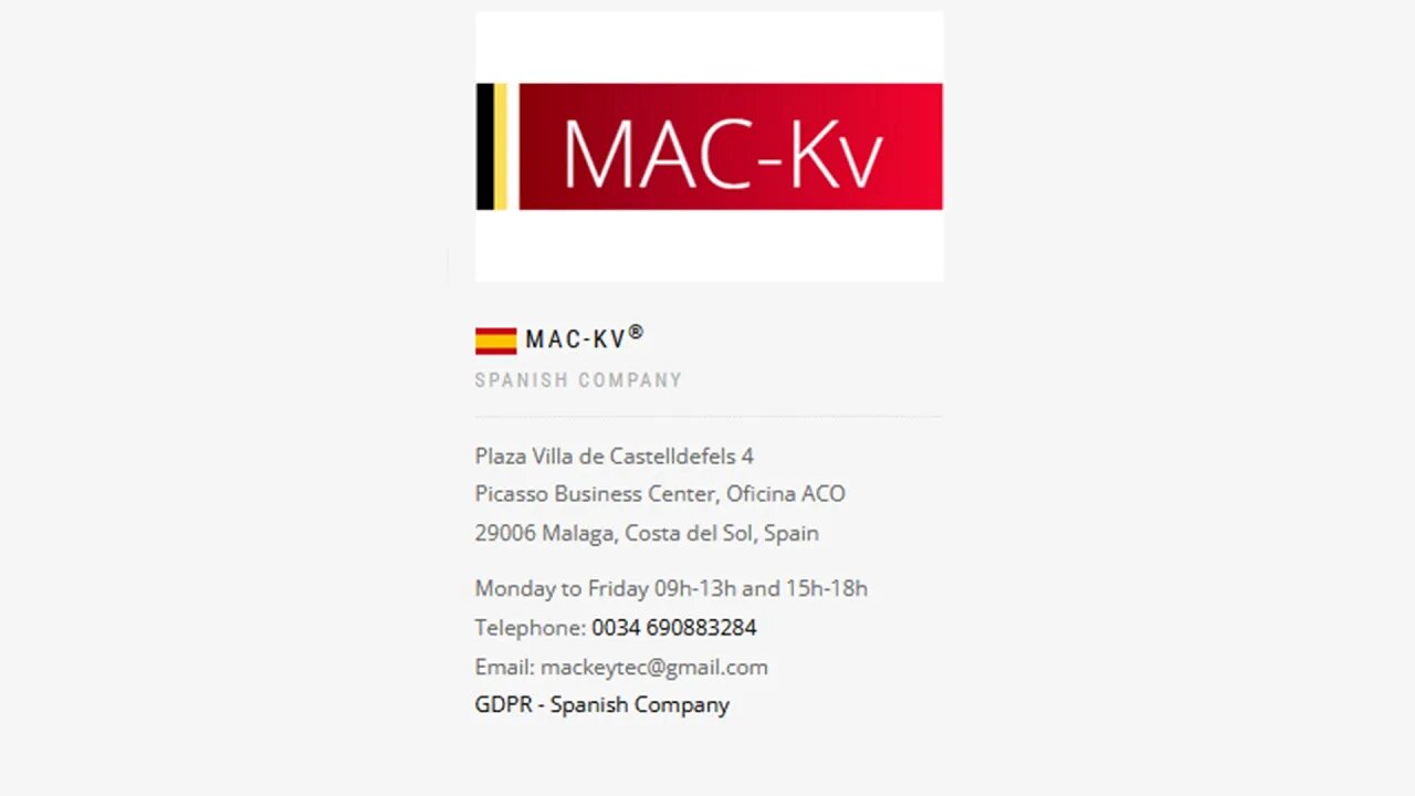 Mac-KV - Ingeniería en seguridad industrial / Seguridad en máquinas / Sistemas anticaídas