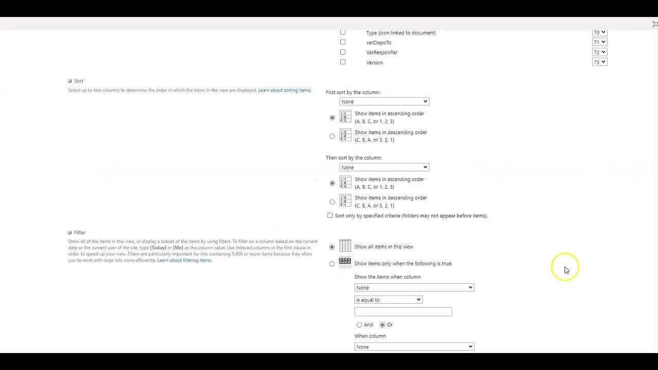 Optimized Data Presentation: Custom Views in TQA Cloud