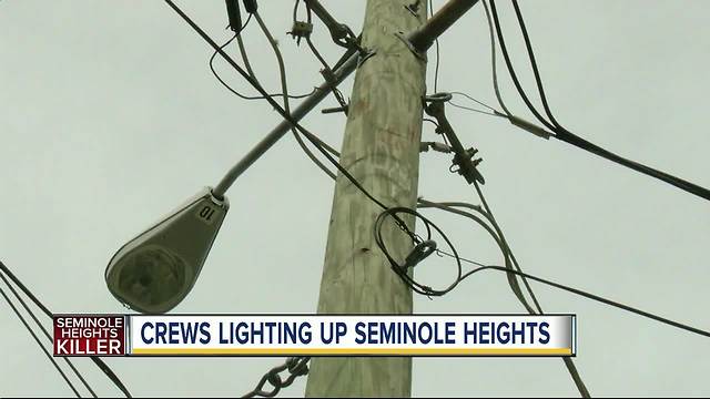 TECO and City of Tampa crews beef up lighting, alley cleanups in Southeast Seminole Heights