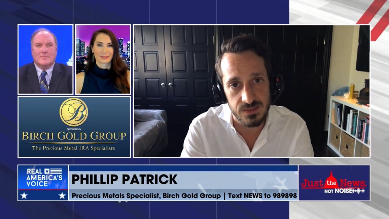 Phillip Patrick with Birch Gold Group joins John Solomon and Amanda Head