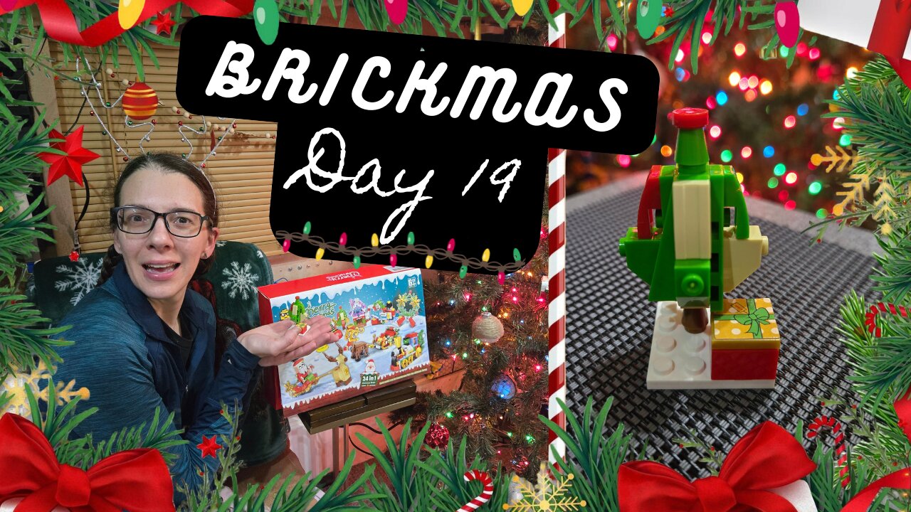 Daily Brick Build: Christmas Advent Calendar Day 19 #Brickmas