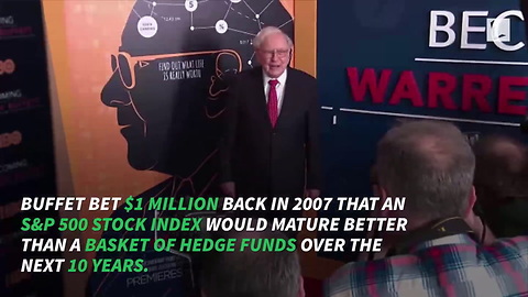 Warren Buffett Wins $1,000,000 Bet Made 10 Years Ago, Then Gives All the Money Away