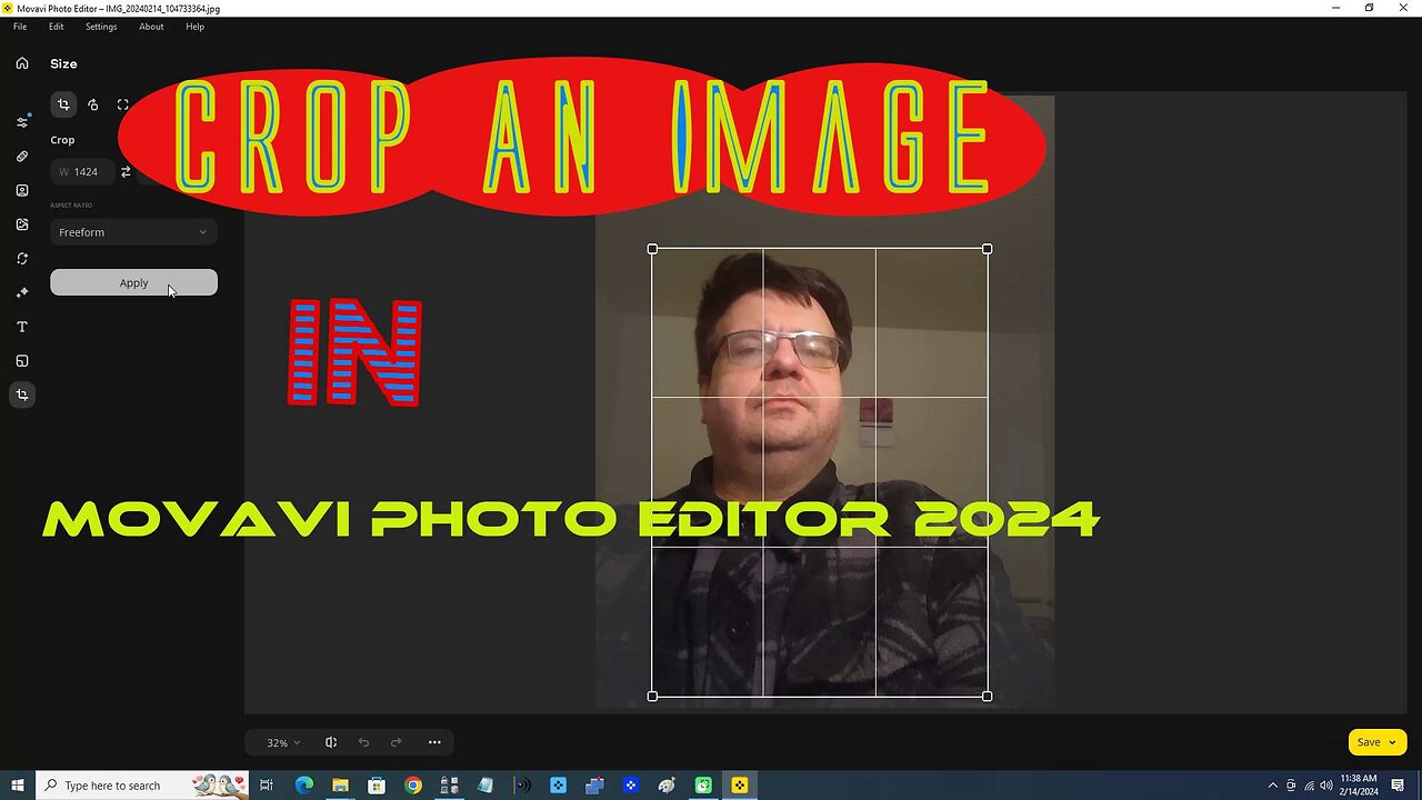 Crop An Image In Movavi Photo Editor 2024