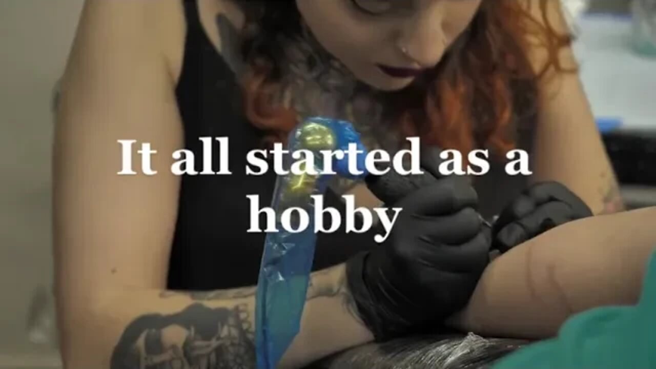 HOW WE BECAME A TATTOO ARTIST - #tattooartist #tattoo #shorts #femaletattooartist #fyp #viral #howto