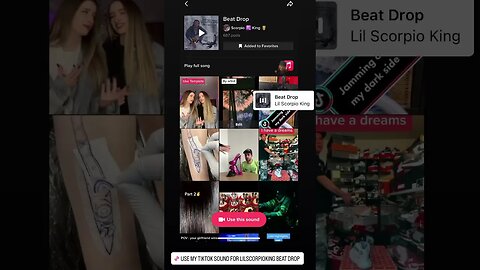 Use My Beat Drop Tiktok Sound
