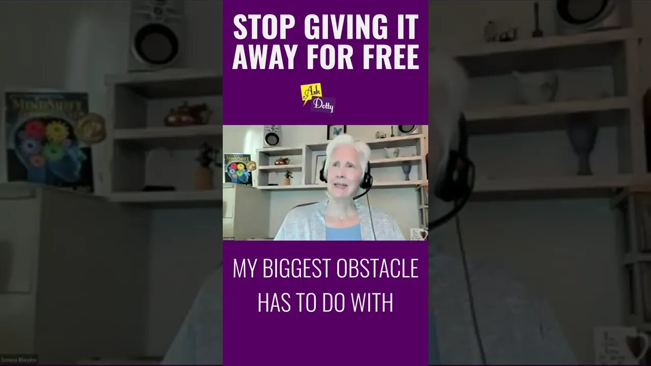 Stop Giving It Away For Free