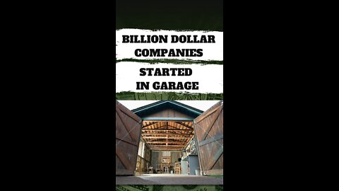 Top 5 companies started in garage and made millions 💰