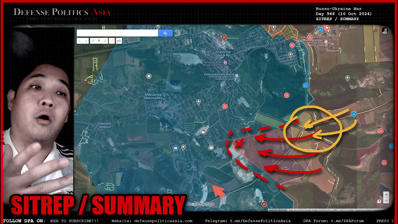 RUSSIA BROKE THRU AT CHASIV YAR!!! Nevske falls! Double down at Kursk | Ukraine War SITREP / Summary