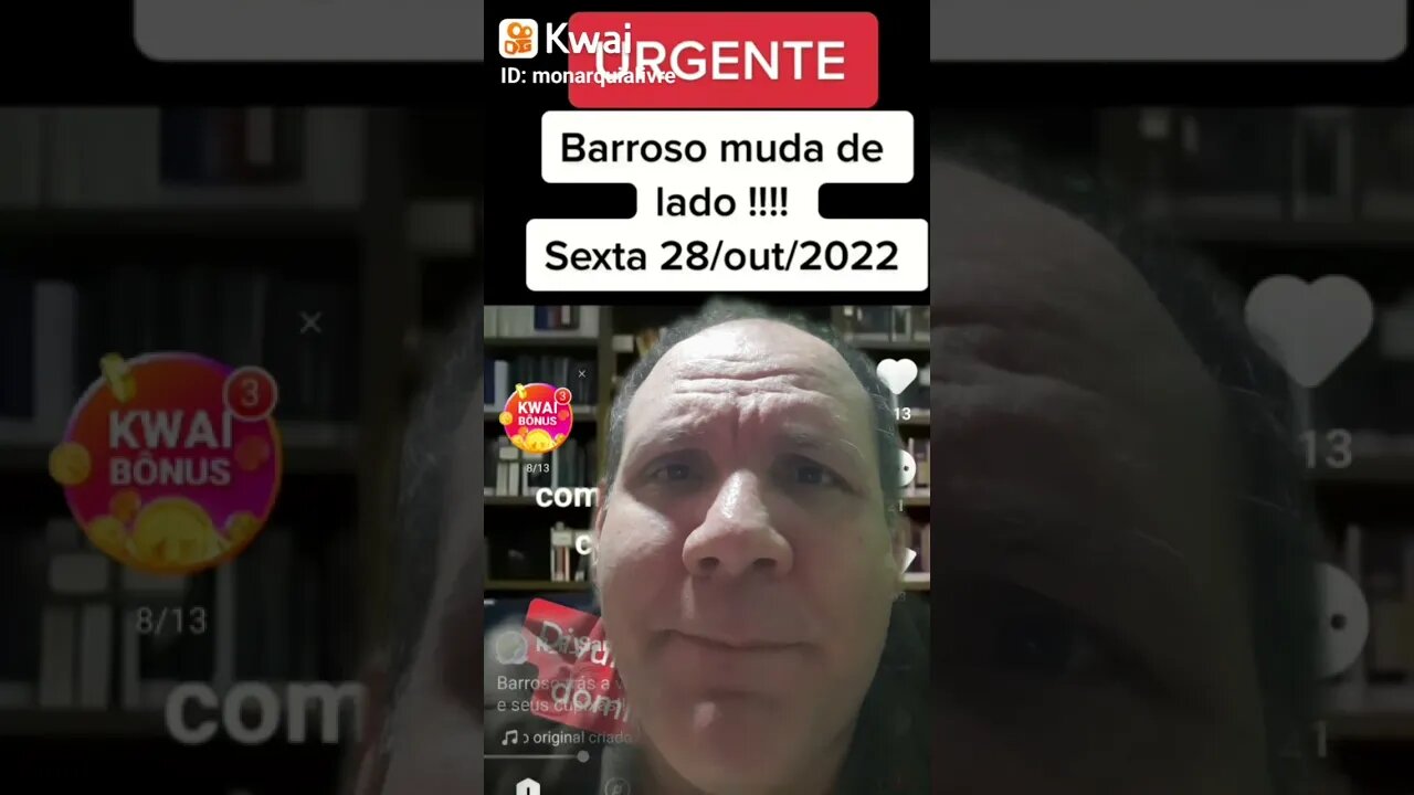 STF - Luis Roberto Barroso diz que lula roubou e vai votar em Bolsonaro