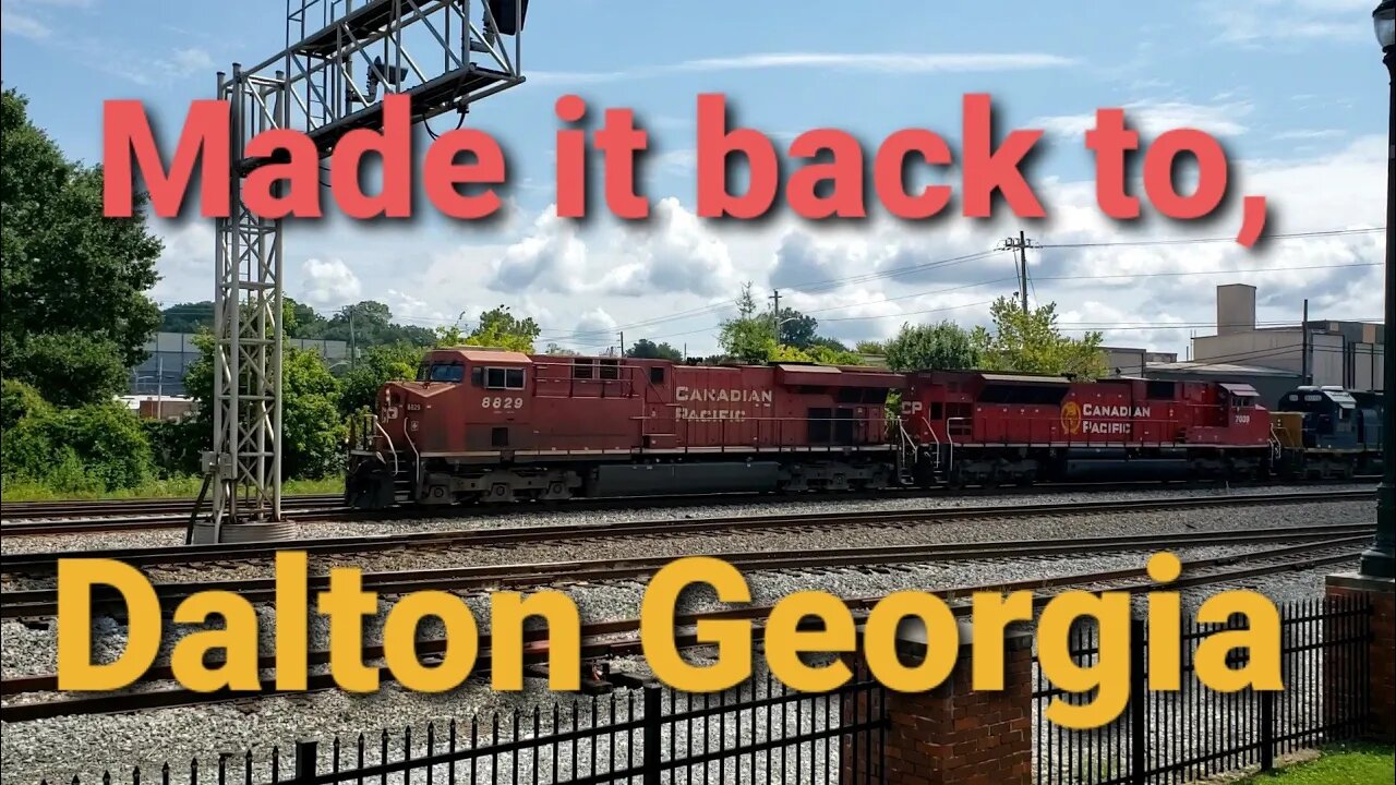 Dalton Georgia railfan park