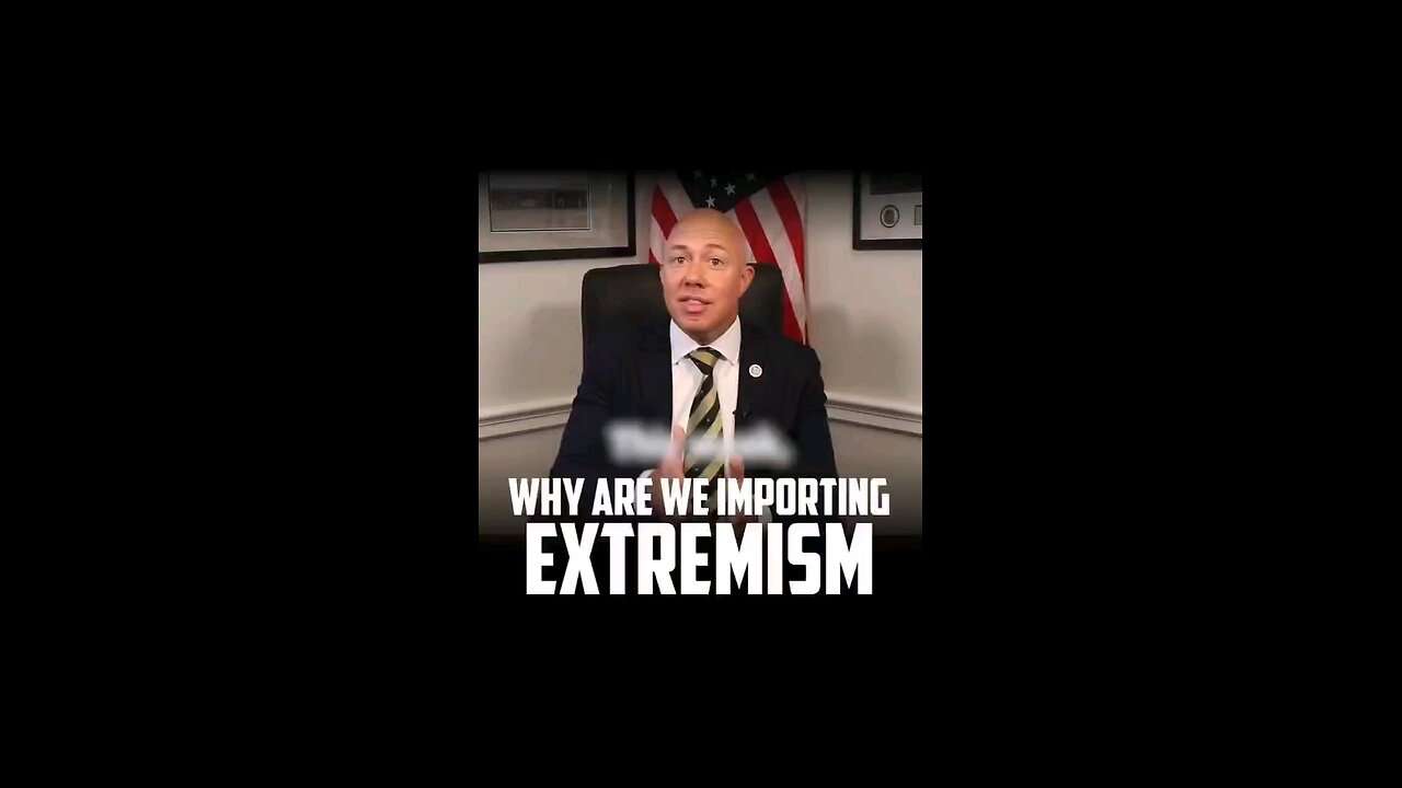 Why are we importing extremists and terrorists?