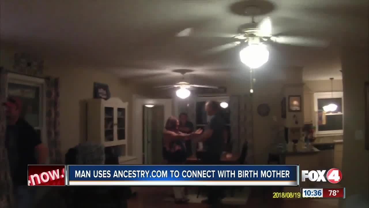 Man uses ancestry.com to find birth mother