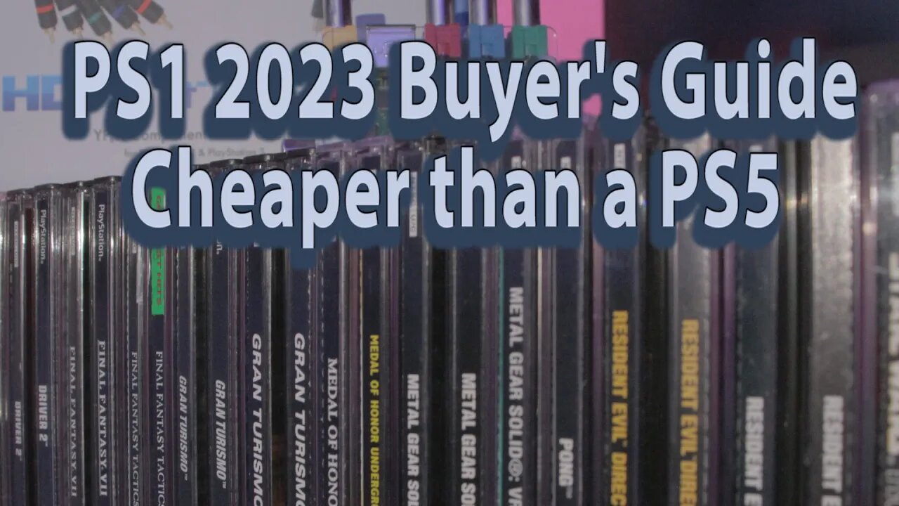 Starter PS1 Buyers Guide, HD TV ready - Luke's Game Room