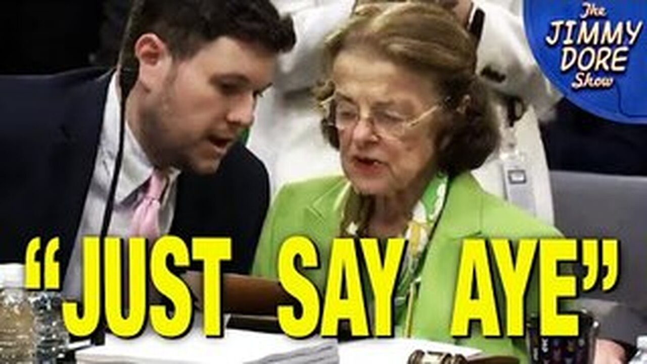 Sen. Feinstein’s Brain Melts Down During a Vote!