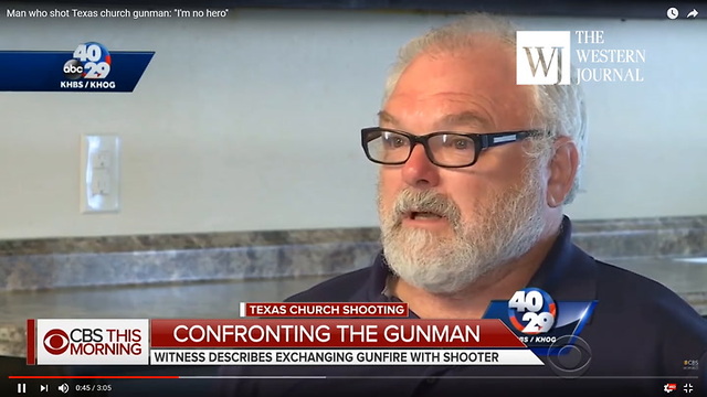 Former NRA Instructor Who Shot Texas Killer: 'I Am No Hero. I Think My God, My Lord Protected Me' Clip