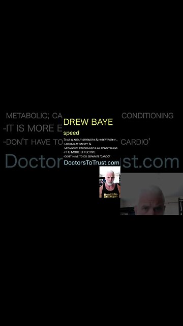Drew Baye safety & metabolic; cardiovascular conditioning-IT IS MORE EFFECTIVE-no separate 'cardio'